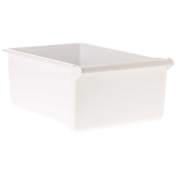 Refrigerator Twin Low Veggie Pan, White